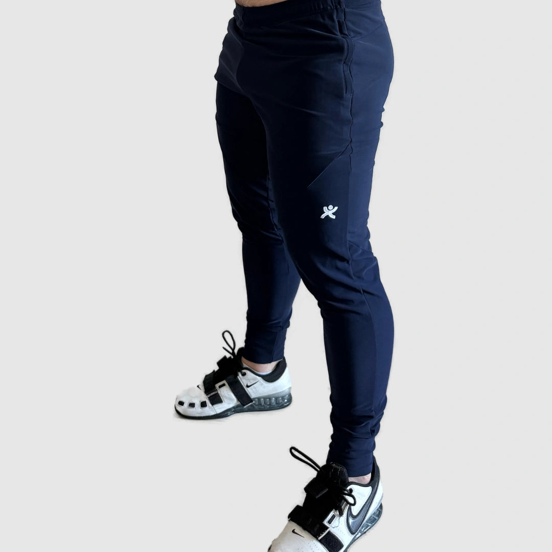 Power Pants V3 navy side view
